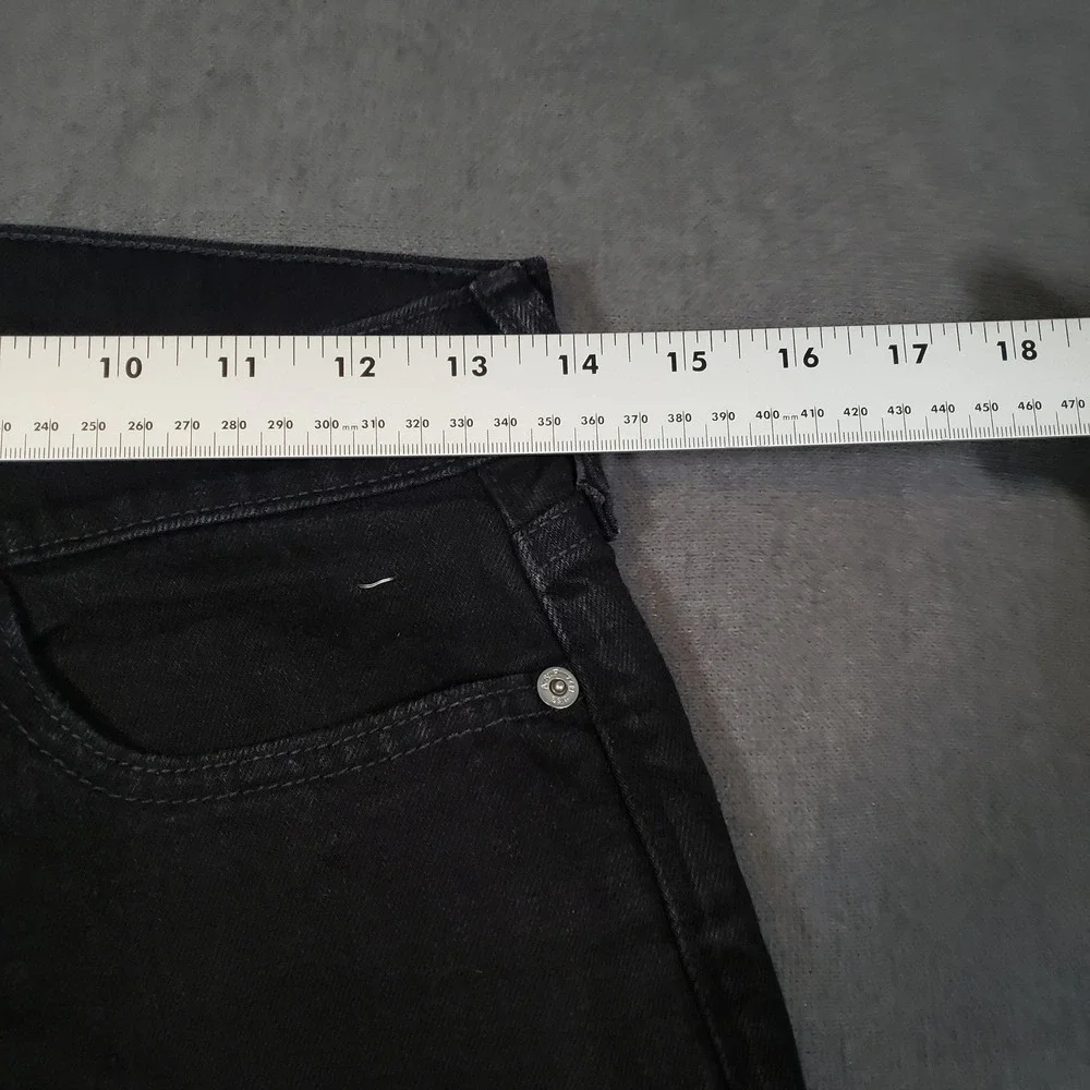 Abercrombie & Fitch Athletic Slim Jeans Mens 28x28 Black Signature Stretch Denim